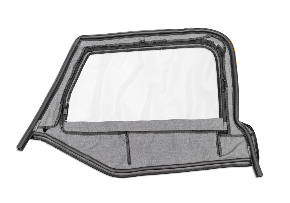 Factory Replacement Soft Top Clear for 1997-2006 Jeep Wrangler TJ, Black Diamond Rampage-1