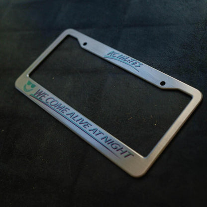 KC We Come Alive License Plate Frame KC Hilites-2