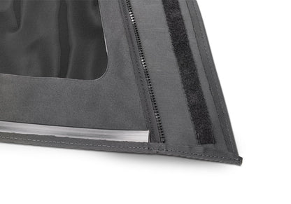Premium Replacement Soft Top for 2007-2010 Jeep Wrangler JK Unlimited 4 Door, Black Diamond Rampage