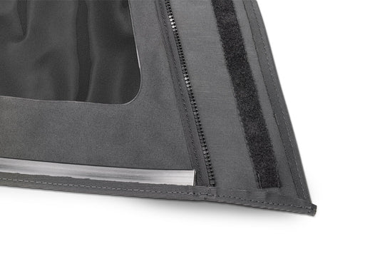Premium Replacement Soft Top for 2007-2010 Jeep Wrangler JK Unlimited 4 Door, Black Diamond Rampage