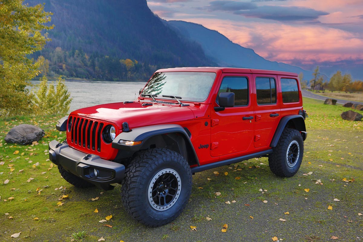 Rough Country WF1 Fender Flares Jeep Wrangler 4XE (21-23)/Wrangler JL (18-23) Rough Country