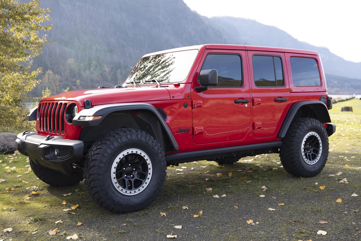 Rough Country WF1 Fender Flares Jeep Wrangler 4XE (21-23)/Wrangler JL (18-23) Rough Country