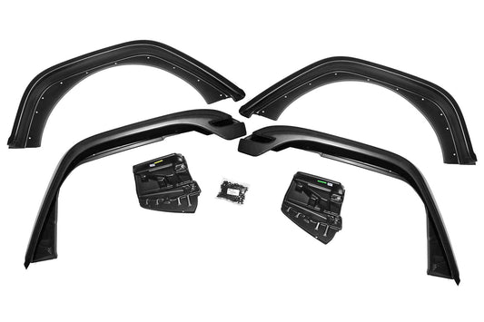 WF1 Fender Flares Jeep Wrangler JL (18-26)/Wrangler Unlimited (18-26) Rough Country-1