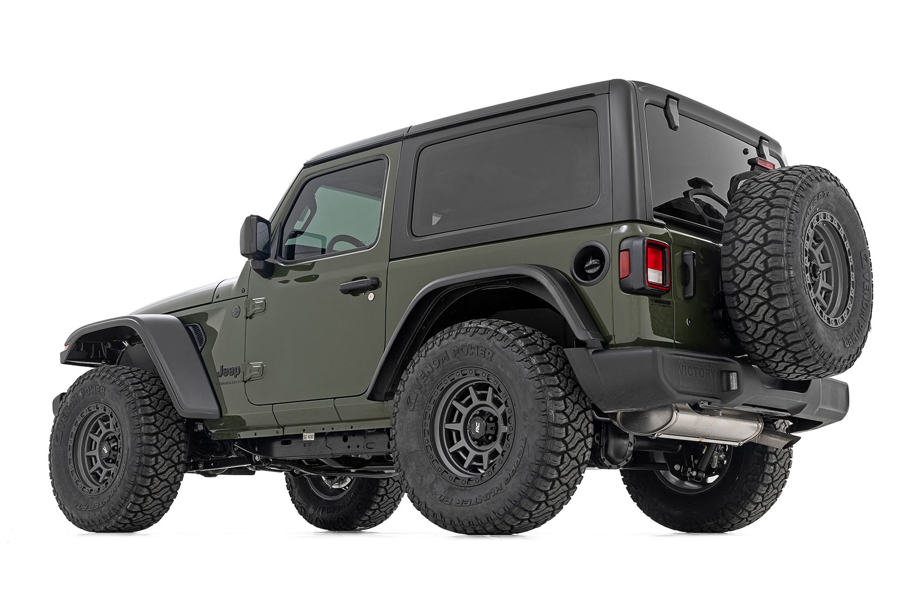 WF1 Fender Flares Jeep Wrangler JL (18-26)/Wrangler Unlimited (18-26) Rough Country-3