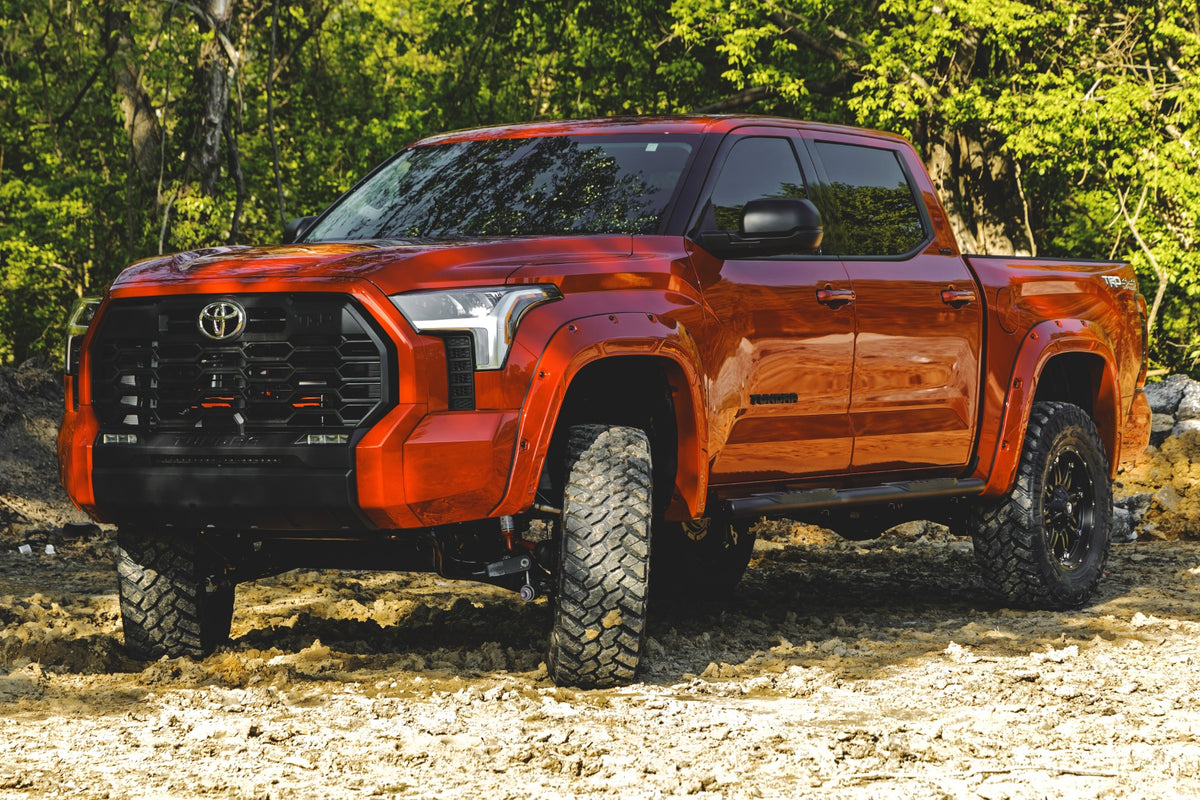Defender Pocket Fender Flare Gloss Black Toyota Tundra (22-23) Rough Country-3