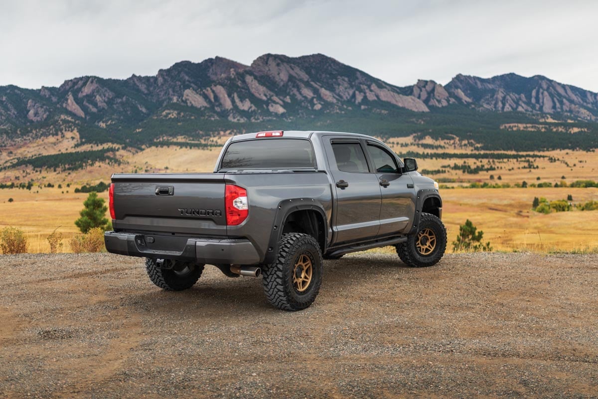 Fender Flares Defender 202 Black Onyx Toyota Tundra 2WD/4WD (2014-2021) Rough Country-3