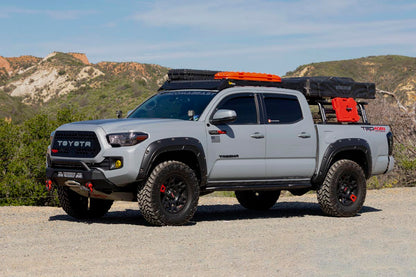Defender Pocket Fender Flare Gloss Black Toyota Tacoma (16-23) Rough Country-1