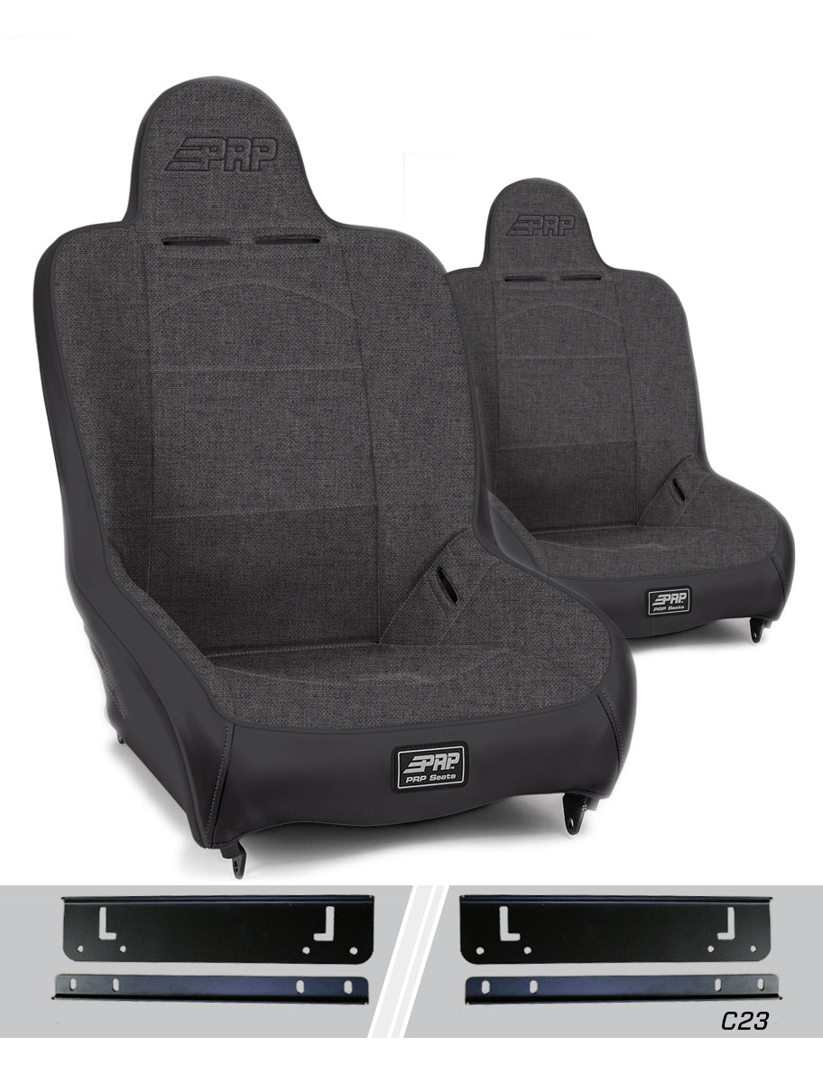 Premier High Back Suspension Kit for 97-02 Jeep Wrangler TJ Pair PRP Seats