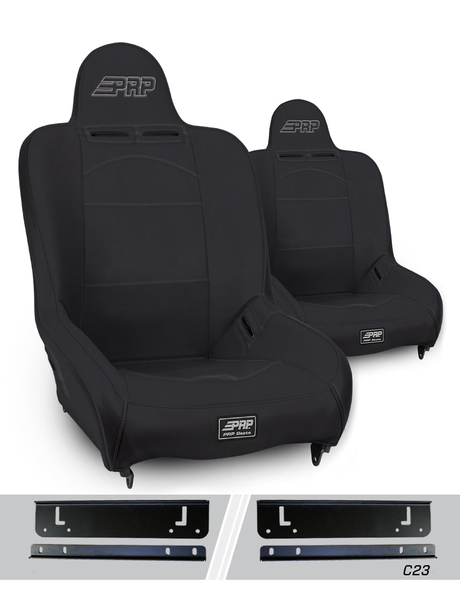 Premier High Back Suspension Kit for 03-06 Jeep Wrangler TJ Pair PRP Seats-2