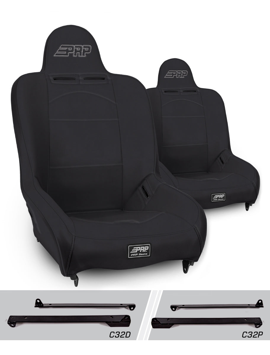 Premier High Back Suspension Kit for Jeep Wrangler CJ7/YJ Pair PRP Seats-1