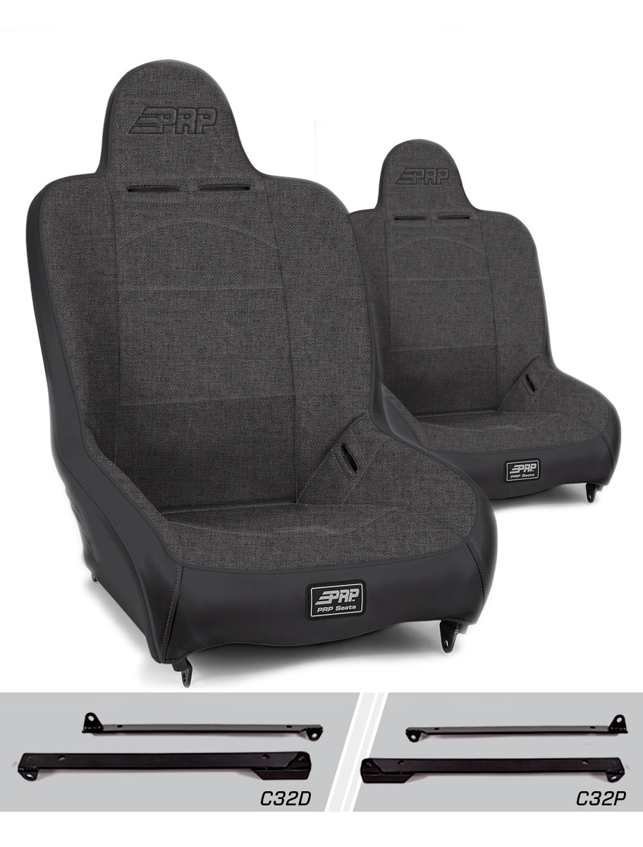 Premier High Back Suspension Kit for Jeep Wrangler CJ7/YJ Pair PRP Seats