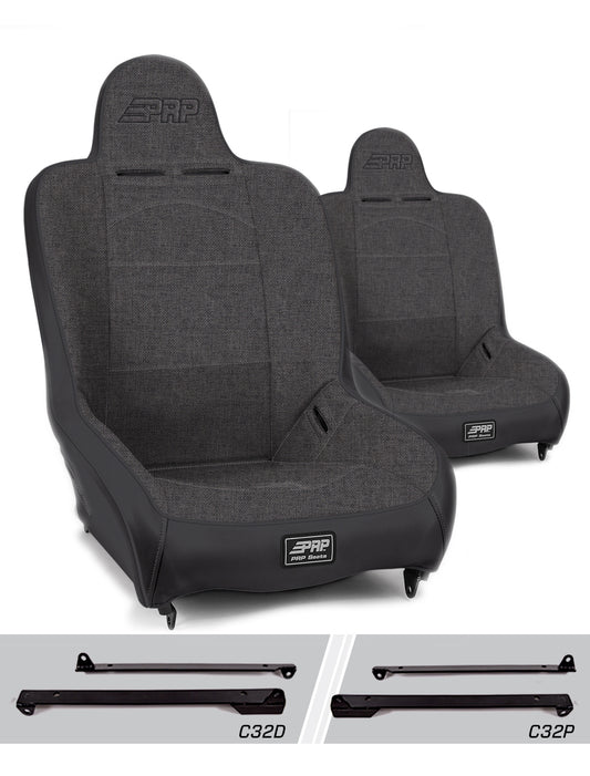 Premier High Back Suspension Kit for Jeep Wrangler CJ7/YJ Pair PRP Seats