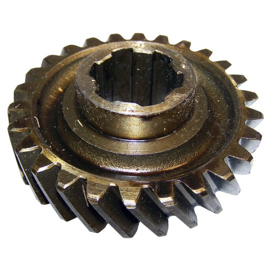 Main Shaft Gear for Jeep 45-53 CJ-2A, 3A, 50-63 M38, M38-A1 w/ D18 Transfer Case Crown Automotive