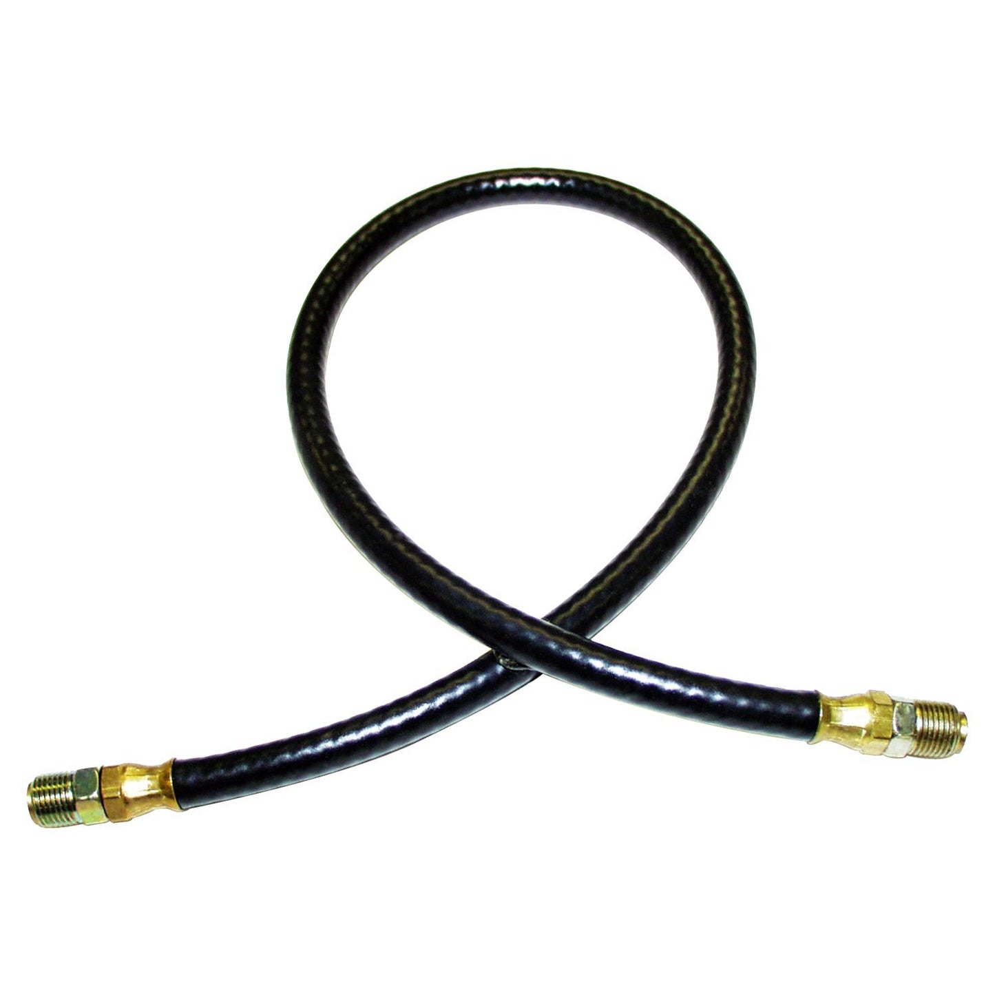 Oil Filter Inlet Hose for 1941-1945 Jeep MB w/ 4-134 L-Head Engine, 21.5 Inch Long Crown Automotive
