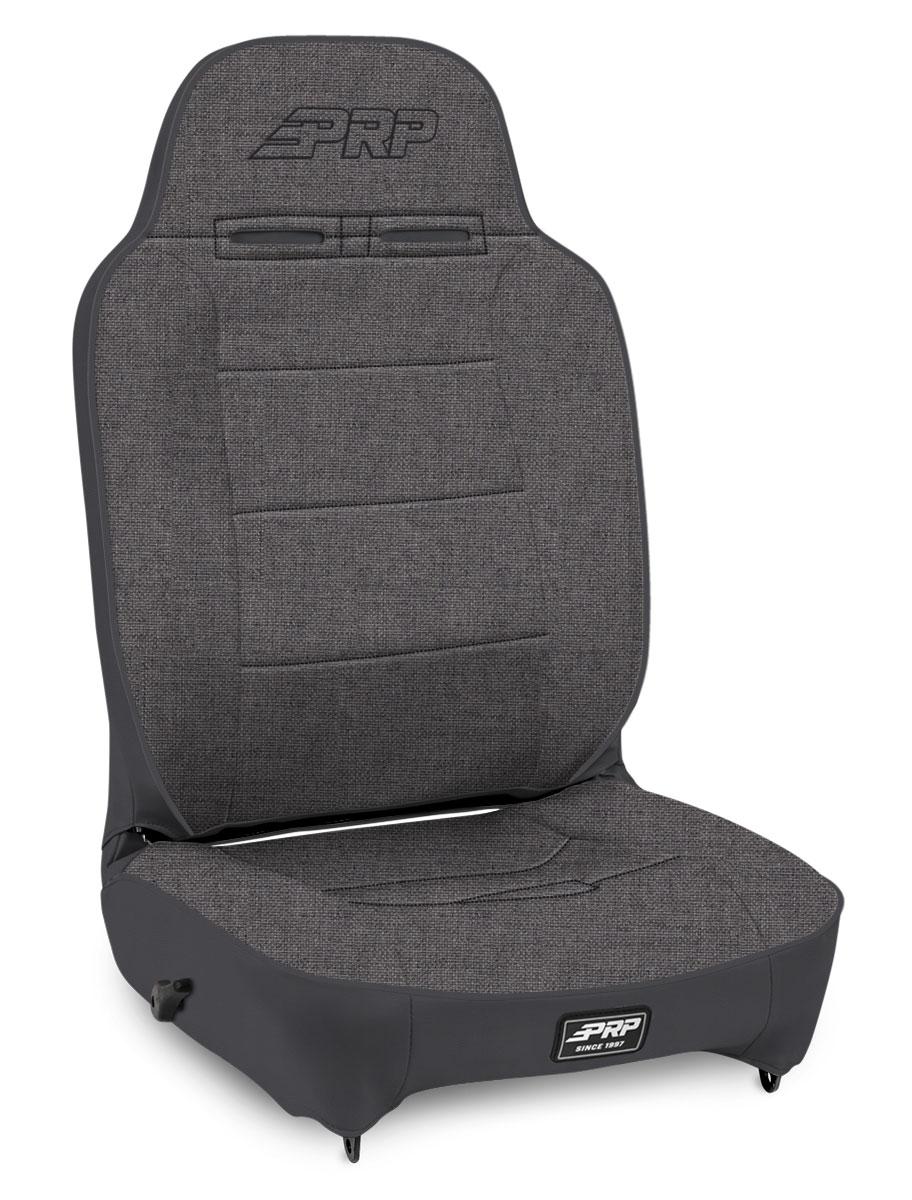 Enduro High Back Reclining Suspension Seat Passenger Side All Black PRP Seats-2