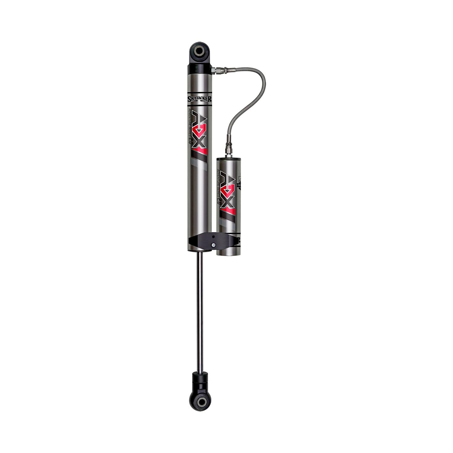 ADX 2.0 Adventure Series Remote Reservoir Aluminum Monotube Shock 27.48 Extended Length 17.13 Compressed Length 20-22 Jeep Gladiator JT Skyjacker