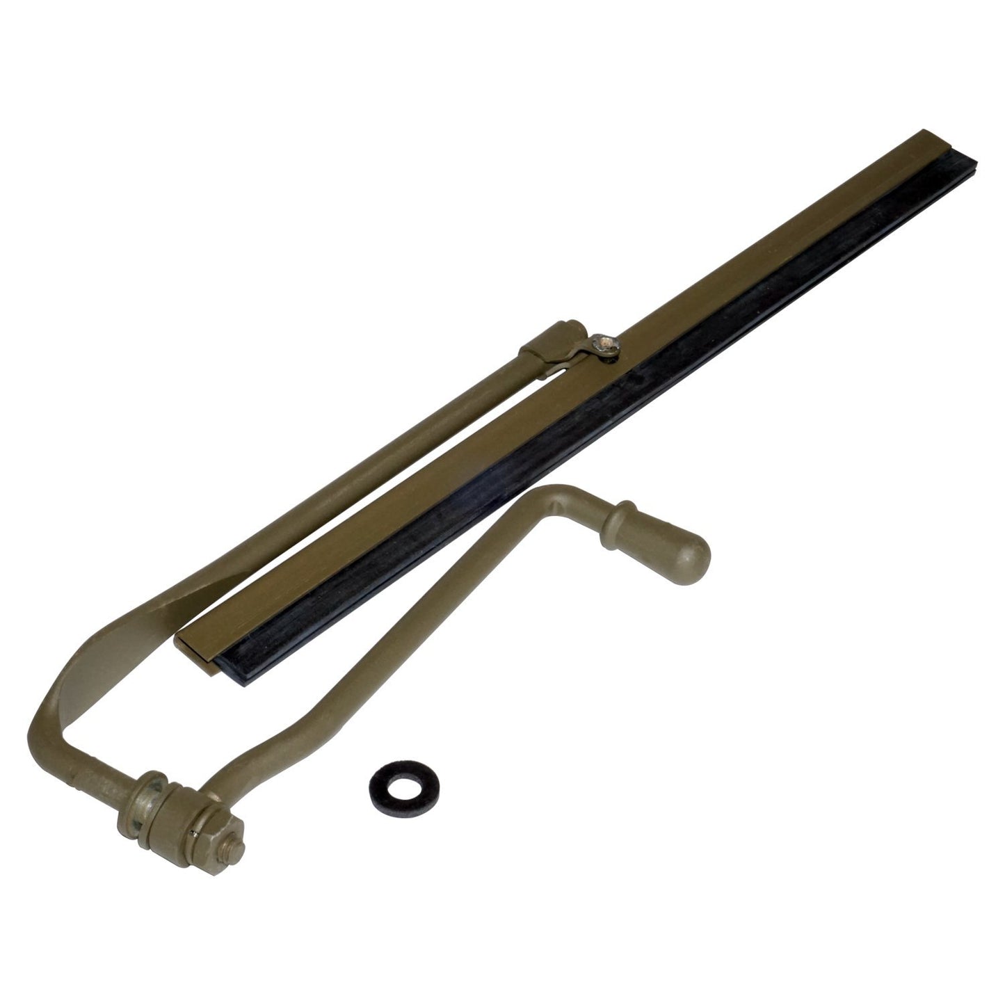 Manually Controlled Windshield Wiper Assembly for 1941-1945 Jeep MB, 9.5 Inch Blade Crown Automotive