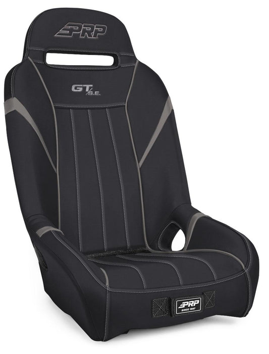 GT/S.E. Suspension Seat, Black and Grey PRP Seats