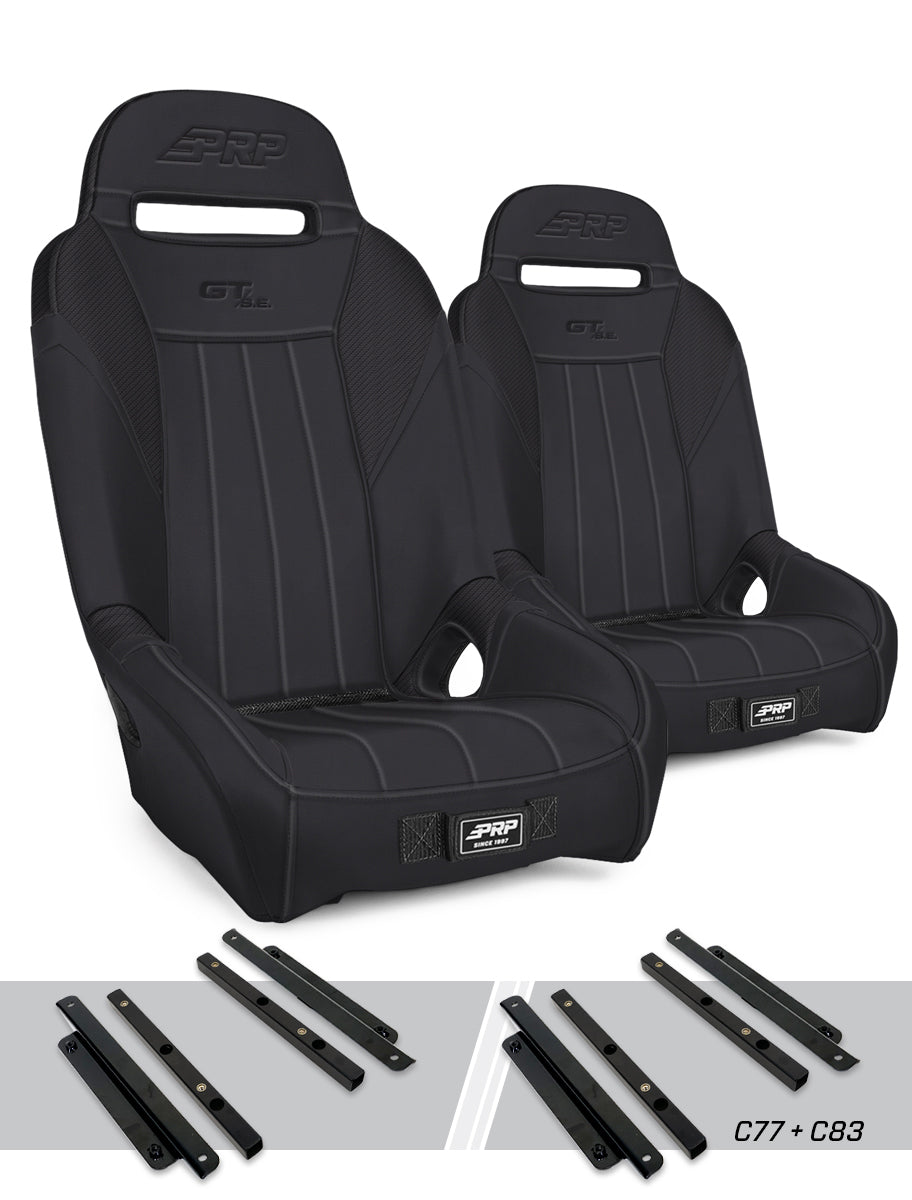 GT/S.E. Suspension Kit for Polaris General RZR S 900 900 Trail Trail XP 1000 Turbo Turbo S RS1 Pair PRP Seats-1
