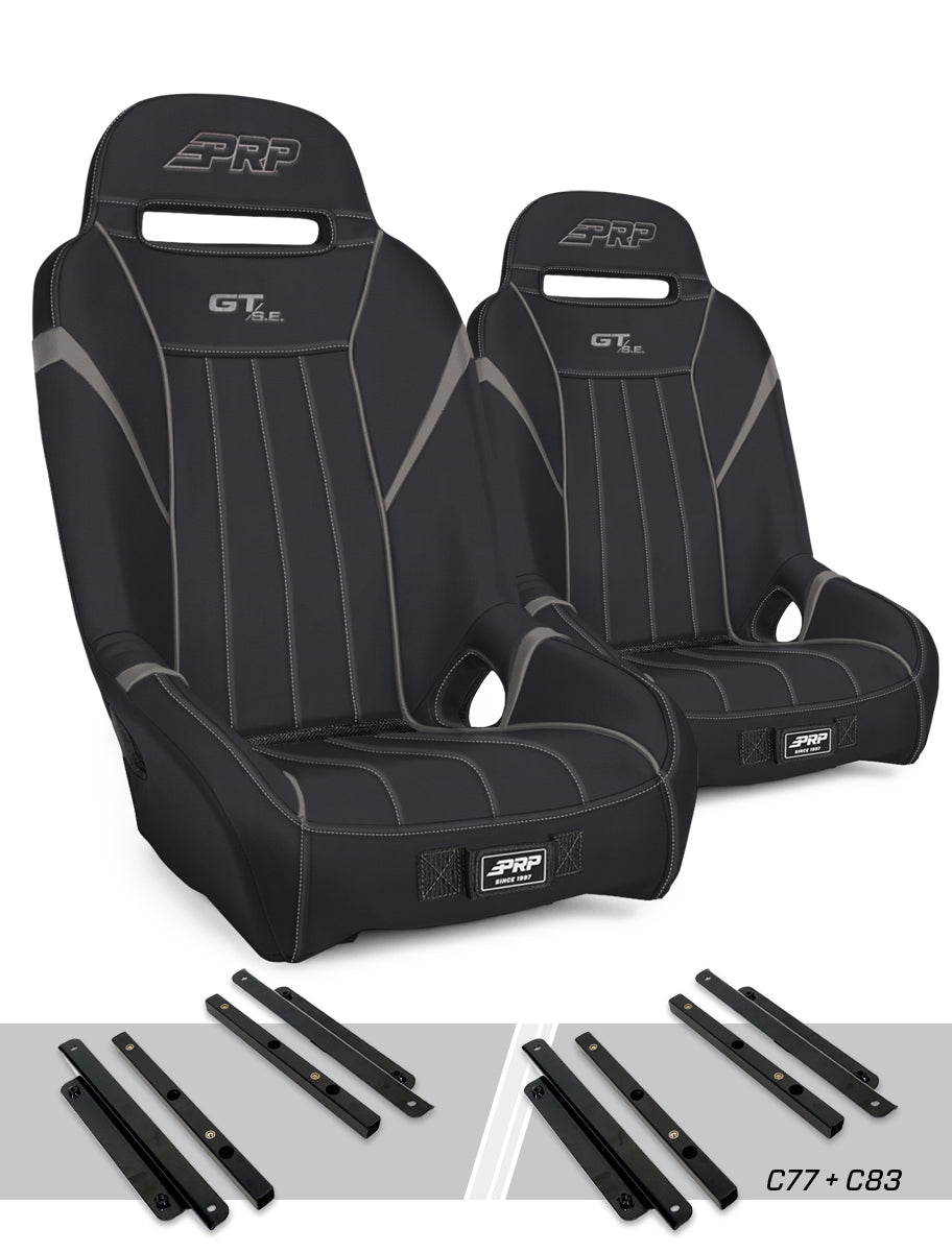 GT/S.E. Suspension Kit for Polaris General RZR S 900 900 Trail Trail XP 1000 Turbo Turbo S RS1 Pair PRP Seats