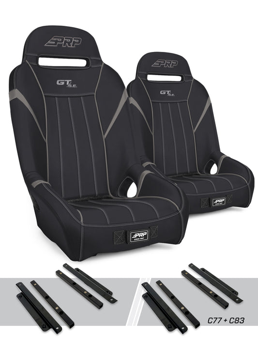 GT/S.E. Suspension Kit for Polaris General RZR S 900 900 Trail Trail XP 1000 Turbo Turbo S RS1 Pair PRP Seats