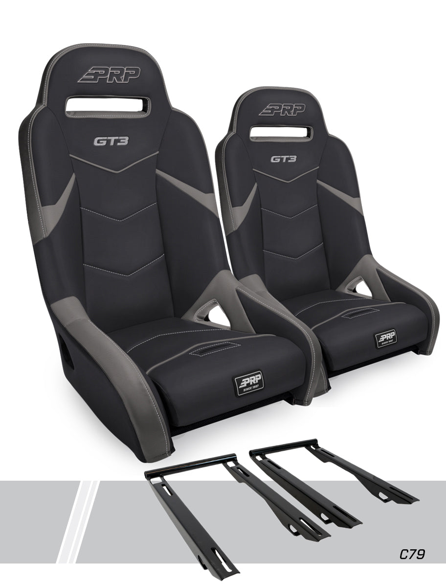 GT3 Suspension Kit for Polaris RZR PRO XP PRO R Turbo R Pair PRP Seats