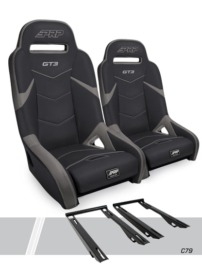 GT3 Suspension Kit for Polaris RZR PRO XP PRO R Turbo R Pair PRP Seats