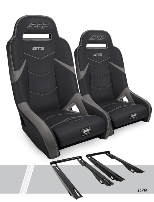 GT3 Suspension Kit for Polaris RZR PRO XP PRO R Turbo R Pair PRP Seats