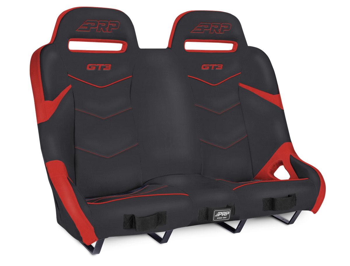 GT3 Quick Release Rear Suspension Bench Seat for Polaris RZR PRO XP4 PRO R4 Turbo R4 PRP Seats-1