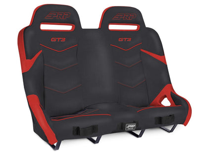 GT3 Quick Release Rear Suspension Bench Seat for Polaris RZR PRO XP4 PRO R4 Turbo R4 PRP Seats-1