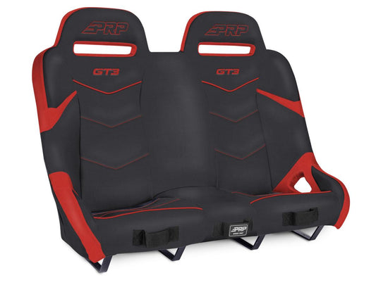 GT3 Quick Release Rear Suspension Bench Seat for Polaris RZR PRO XP4 PRO R4 Turbo R4 PRP Seats-1