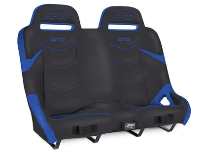 GT3 Quick Release Rear Suspension Bench Seat for Polaris RZR PRO XP4 PRO R4 Turbo R4 PRP Seats