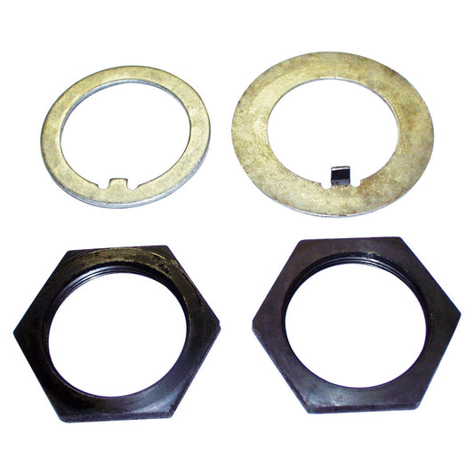 Front Spindle Nut Kit for Numerous 41-68 Vintage Jeep / Willys Models Crown Automotive
