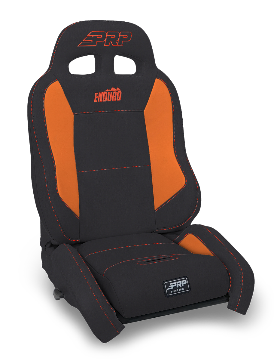 EnduroCrawl Reclining Suspension Seat Black Vinyl Driver PRP Seats-3
