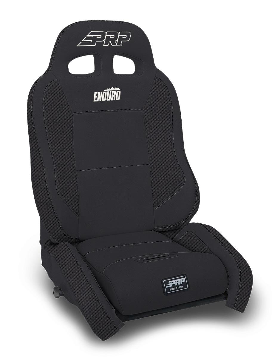 EnduroCrawl Reclining Suspension Seat Black Vinyl Driver PRP Seats-4
