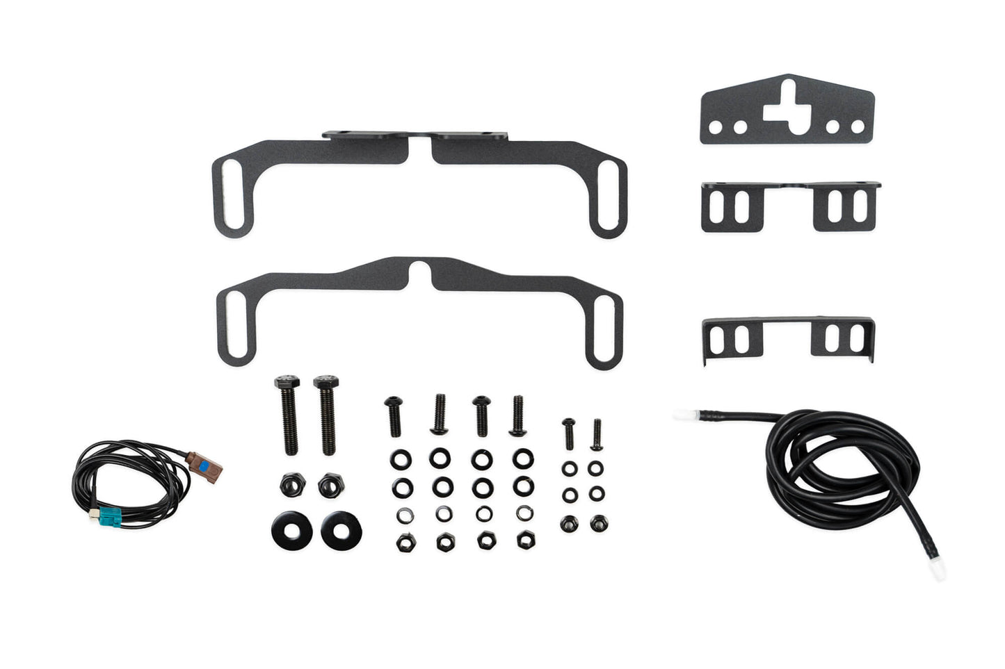 2021 2025 Ford Bronco Front Camera Relocation Bracket DV8 Offroad-1