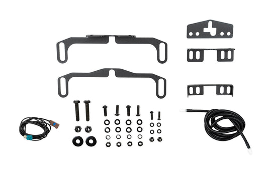 2021 2025 Ford Bronco Front Camera Relocation Bracket DV8 Offroad-1