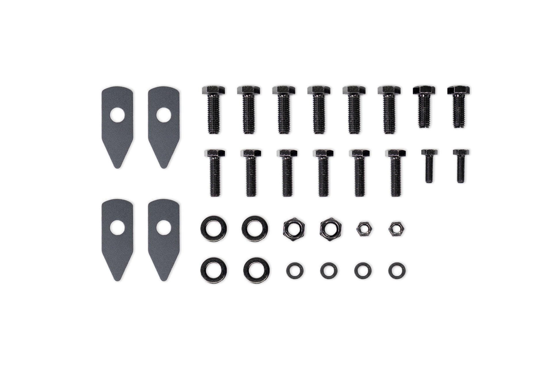 2021 2025 Ford Bronco Frame Horn Reinforcement Brackets DV8 Offroad-1