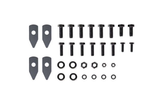 2021 2025 Ford Bronco Frame Horn Reinforcement Brackets DV8 Offroad-1