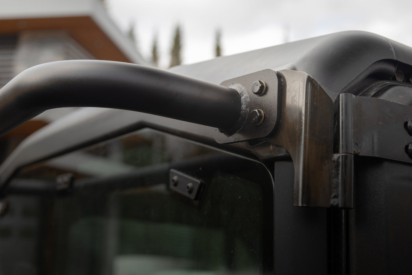 2016-Up Can-AM Defender Black-Coated Speaker Mounting Bar Kit MBRP-2