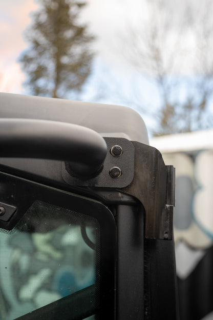 2016-Up Can-AM Defender Black-Coated Speaker Mounting Bar Kit MBRP-3