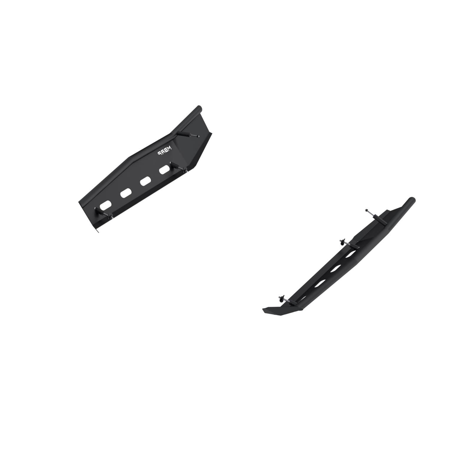 2024-Up Can-Am Maverick R, Black-Coated Steel, Rock Slider Kit MBRP