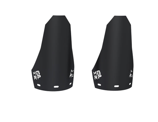 2019-Up Can-Am Maverick R/ Maverick X3/ Maverick X3 Max Black-Coated Aluminized Steel Shock Guards MBRP