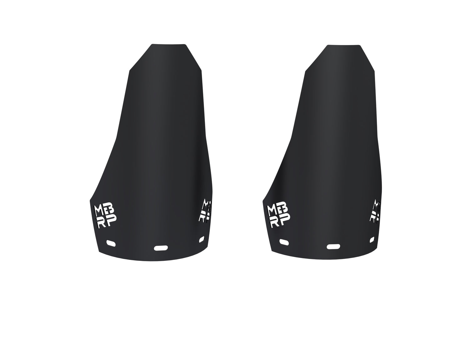 2019-Up Can-Am Maverick R/ Maverick X3/ Maverick X3 Max Black-Coated Aluminized Steel Shock Guards MBRP