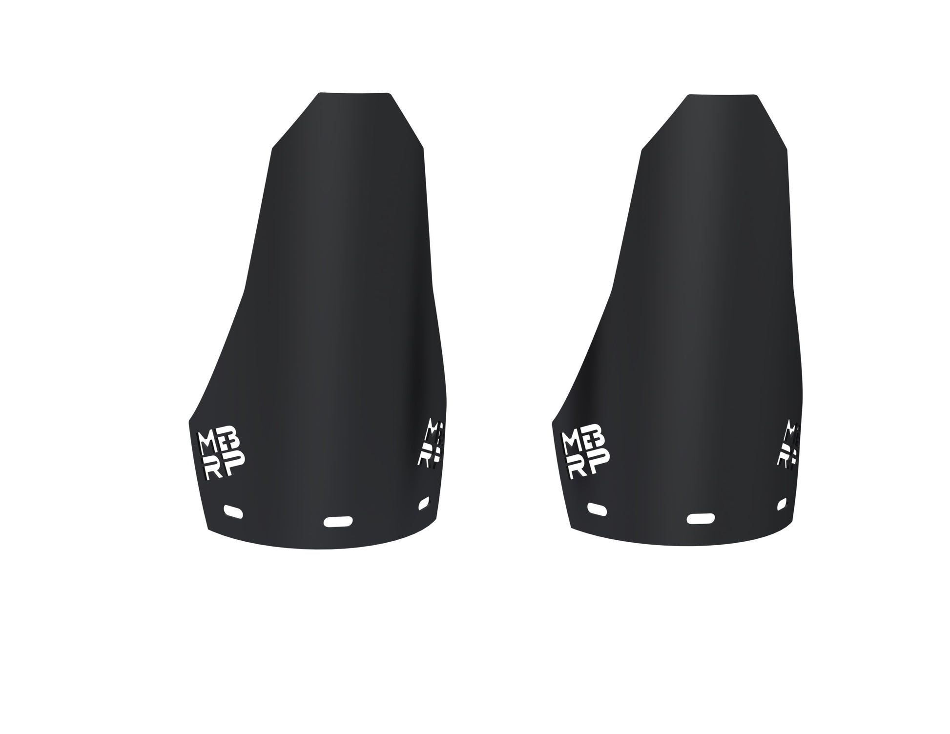 2019-Up Can-Am Maverick R/ Maverick X3/ Maverick X3 Max Black-Coated Aluminized Steel Shock Guards MBRP