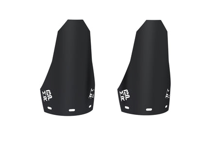 2019-Up Can-Am Maverick R/ Maverick X3/ Maverick X3 Max Black-Coated Aluminized Steel Shock Guards MBRP