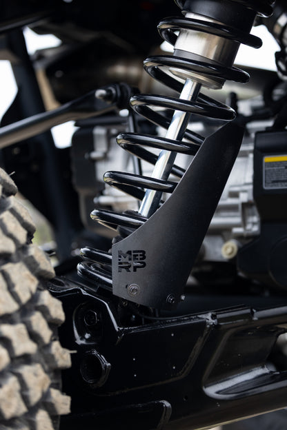 2019-Up Can-Am Maverick R/ Maverick X3/ Maverick X3 Max Black-Coated Aluminized Steel Shock Guards MBRP-1