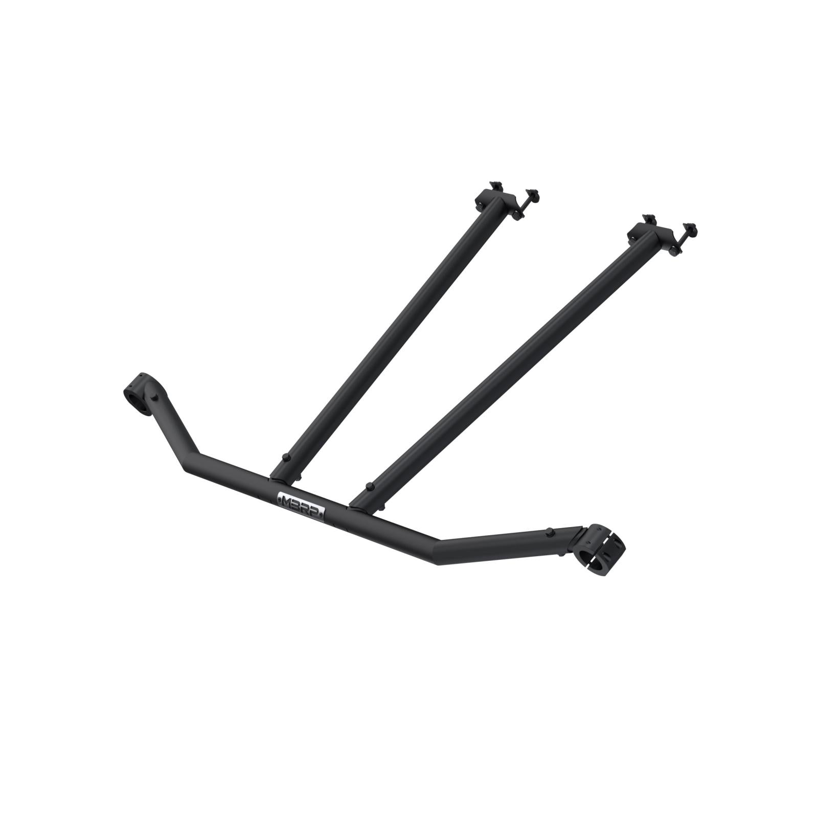 24-Present Can-Am Maverick R Black-Coated Front-Intrusion Bar MBRP