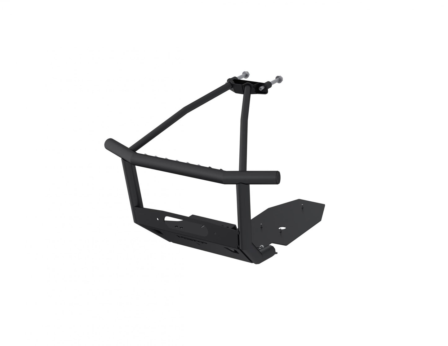 2024-Up Can-Am Maverick R, Black-Coated Steel Front Race Bumper MBRP