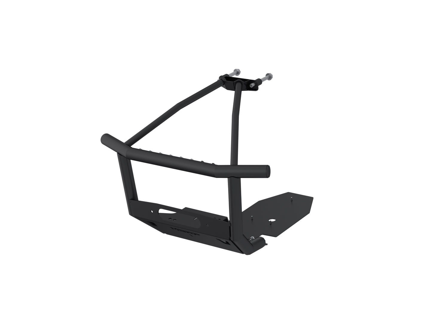 2024-Up Can-Am Maverick R, Black-Coated Steel Front Race Bumper MBRP
